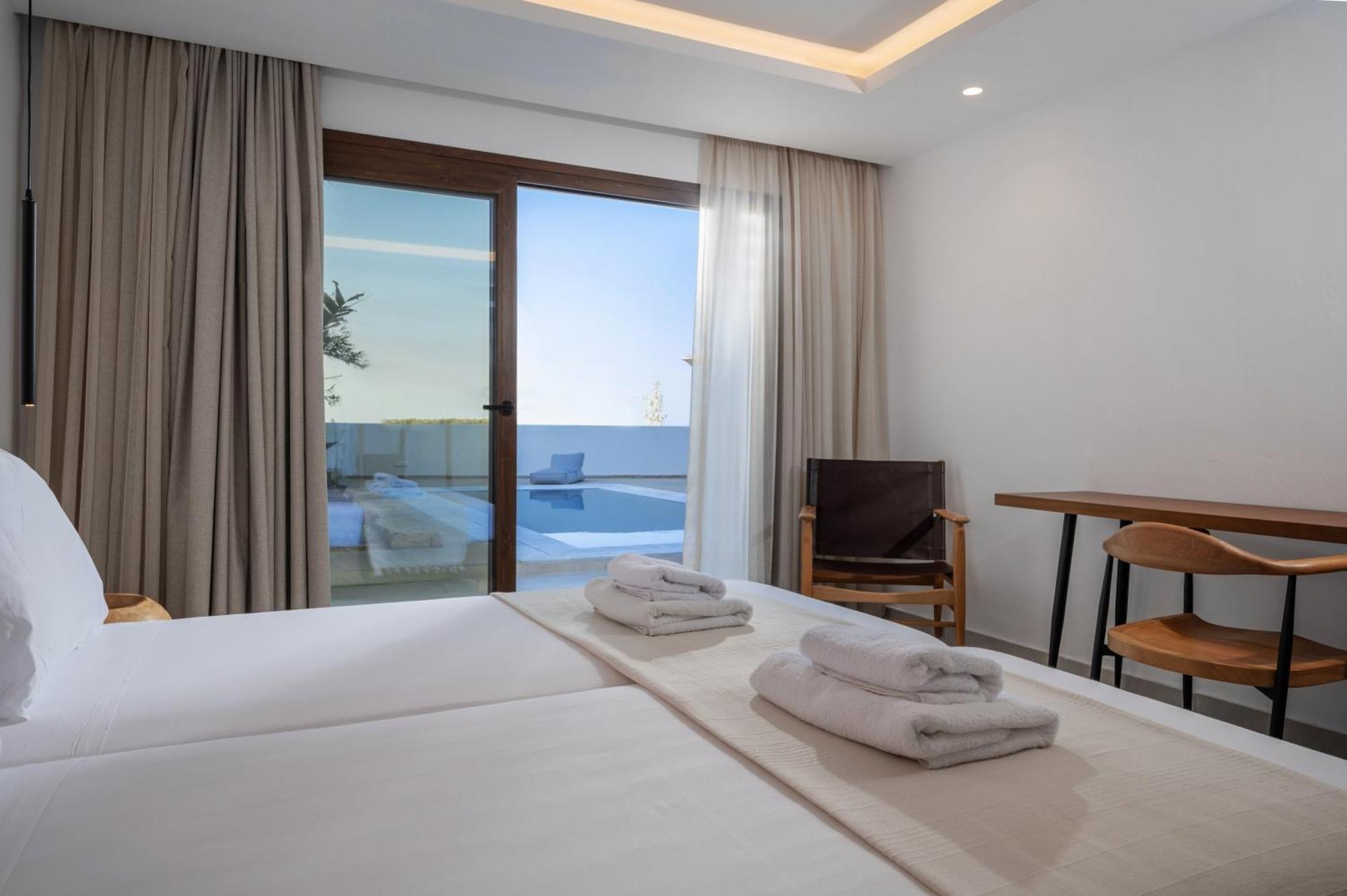 הרסוניסוס Mika Villas & Suites חדר תמונה
